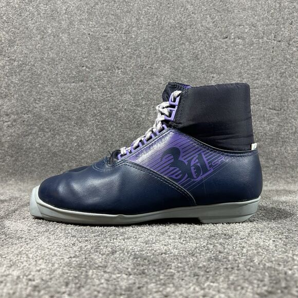 SALOMON 361 SR Nordic Cross Country Ski Boots Size EU 41 US 8 SNS Profil - Picture 7 of 13